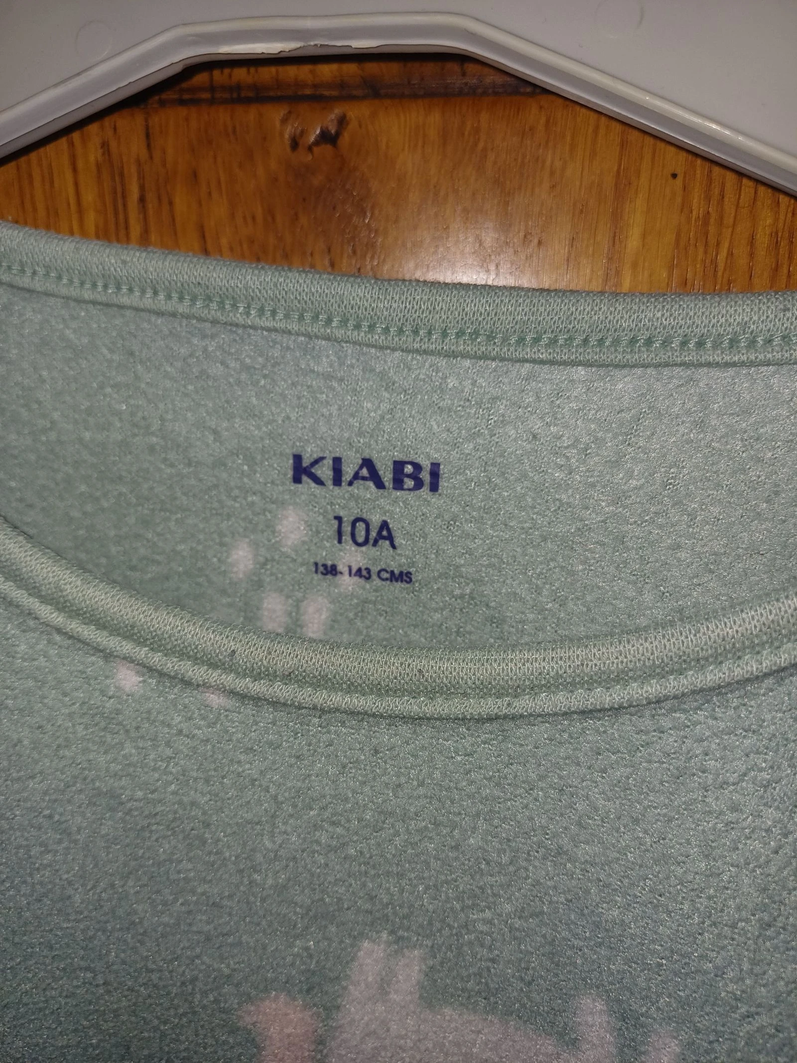 Pijama de unicórnio de lã tamanho 10 anos marca Kiabi – photo 3